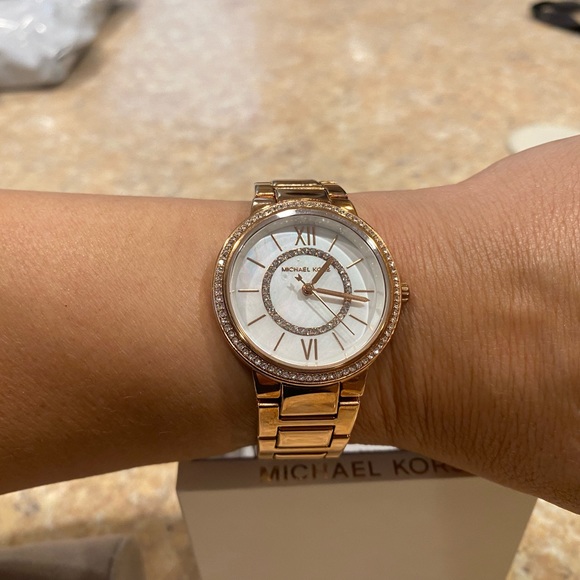NWT Michael Kors Watch Rose Gold MK3961 - Picture 6 of 9